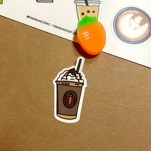 Carrot Cafe Sticker Sheet