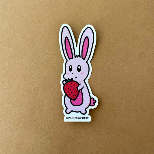 Berry Cute Bun Sticker