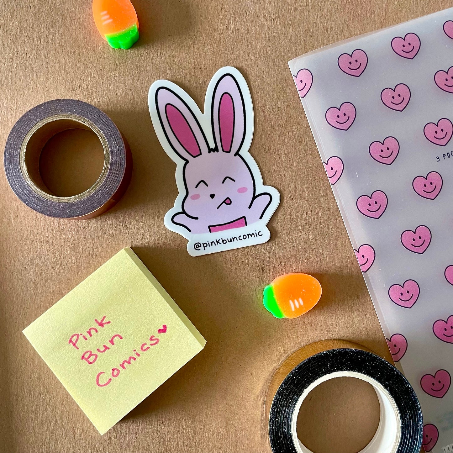 Happy Bun Sticker