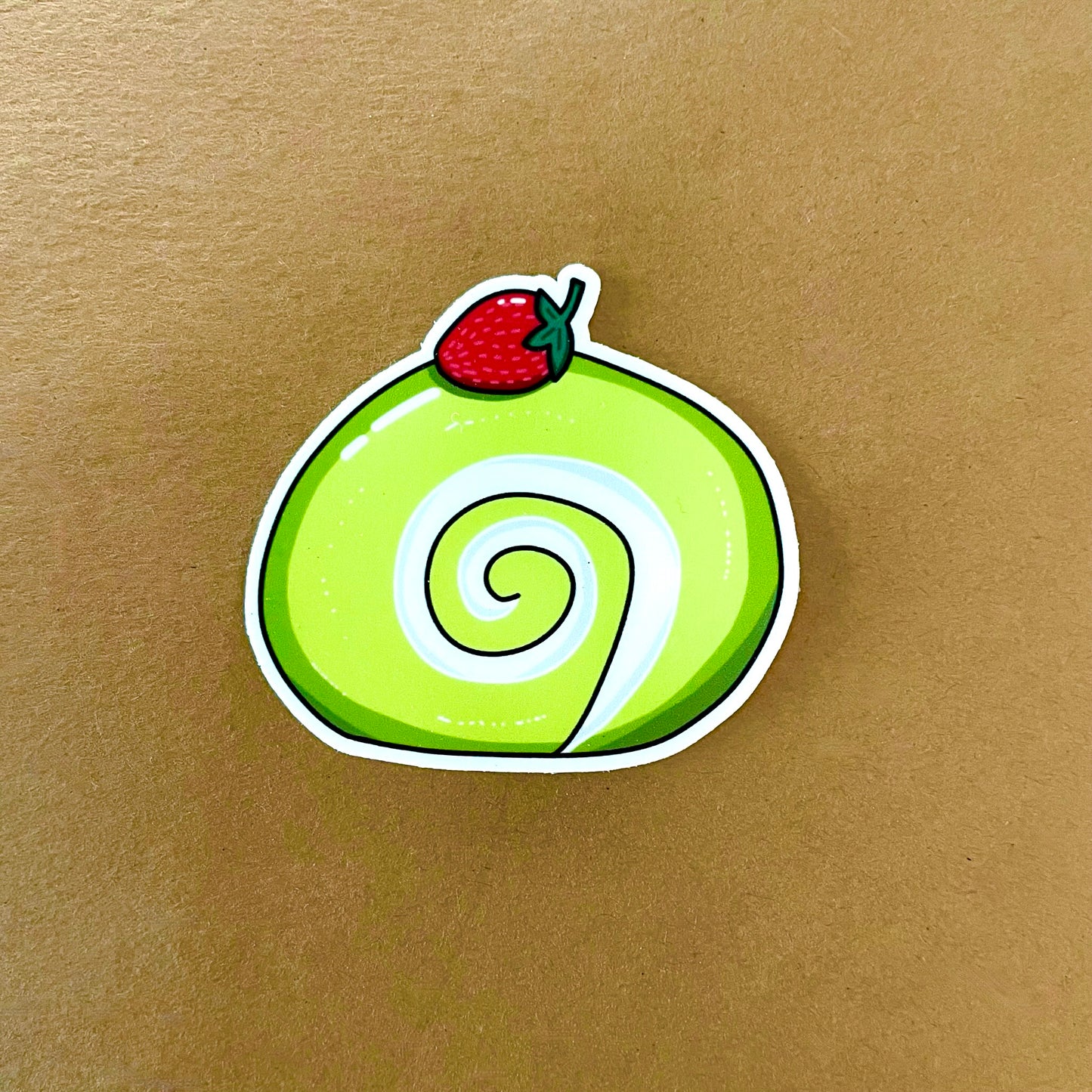 Matcha Roll Sticker